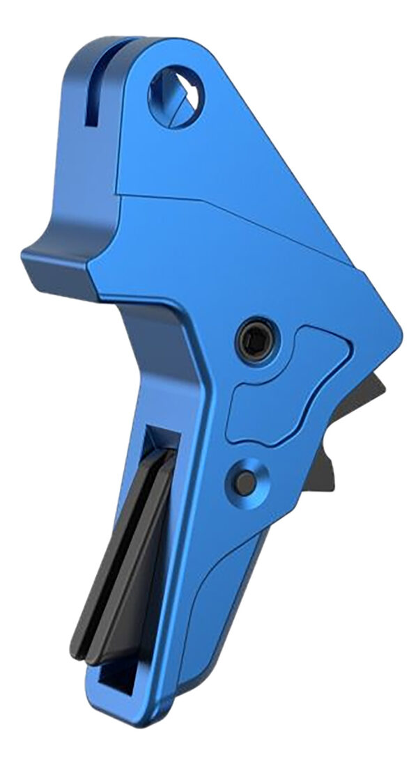 172587 Tyrant CNC TDMPTRIGFSCBLUE/BLK Blue Fits S&W M&P Full-Size & Compact