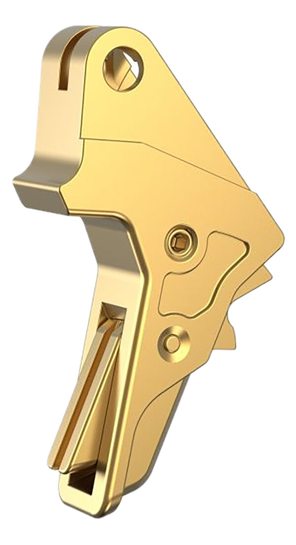 172593 Tyrant CNC TDMPTRIGFSCGOLD/GOLD Gold Fits S&W M&P Full-Size & Compact