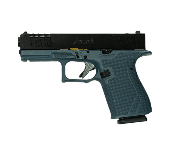 Great Lakes GL19BLU Striker 9mm 4″ 15-Round Blue Titanium