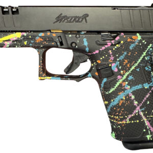 Great Lakes GL19SBLK Striker 9mm 4″ Splatter Black
