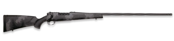 172669 Weatherby MLW01N306SR6B Mark V Live Wild 30-06 Springfield 4+1 26″ Carbon Gray Cerakote Spiral Fluted Barrel Black/Gray Sponge Pattern/Polymer Stock