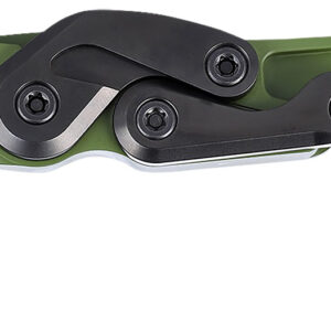 CRKT 4040BG Provoke  2.41″ Folding Karambit Plain Bright Green Cerakote D2 Steel, Blade Bright Green Cerakote Aluminum Handle