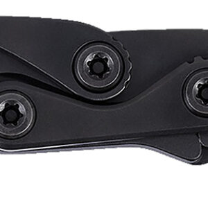 CRKT 4050K Provoke EDC EDC 2.47″ Folding Black Oxide Plain Satin D2 Steel Blade, Black Aluminum Handle