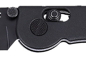 CRKT M16-03XK M16 03XK EDC 3.57″ Folding Spear Point Plain Black EDP D2 Steel Blade, Black Grivory Handle