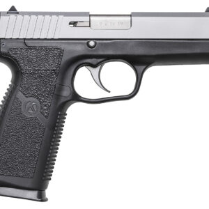 Kahr CT9 9mm Pistol, Matte Stainless Slide, Black Finish