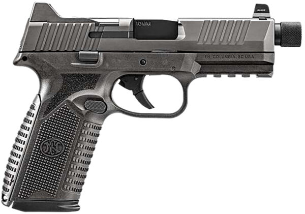 FN 510 Tactical 10mm 10+1 4.71″ Gray PVD Optic-Cut