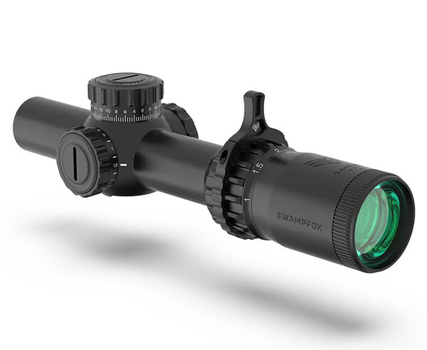 Swampfox Tomahawk II 1-4×24 SFP Illuminated Green Reticle
