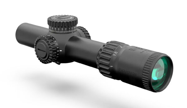 Swampfox Warhorse 1-6x24mm FFP Illuminated Dragoon MIL