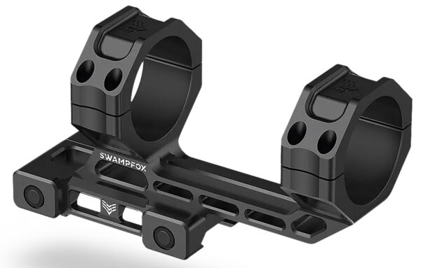 173013 Swampfox Optics FCM30M Freedom Mount Black 7075 Aluminum 30mm Tube
