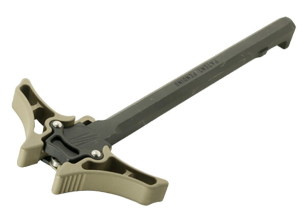 173178 Timber Creek Outdoors AR10AMBICHFDE Enforcer Charging Handle AR-10 Flat Dark Earth Billet Aluminum Ambidextrous Hand