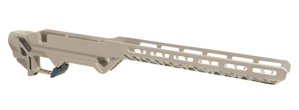 173226 Timber Creek Outdoors ERCR7SAFDE Enforcer Rifle Chassis Flat Dark Earth Aluminum SA Rem700 Action Right