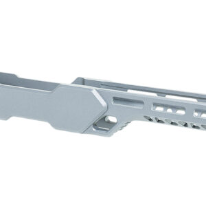 173238 Timber Creek Outdoors ERC1022T Enforcer Rifle Chassis Tungsten Aluminum Fits Ruger 10/22 Compatible w/ MSR Buffer Tubes