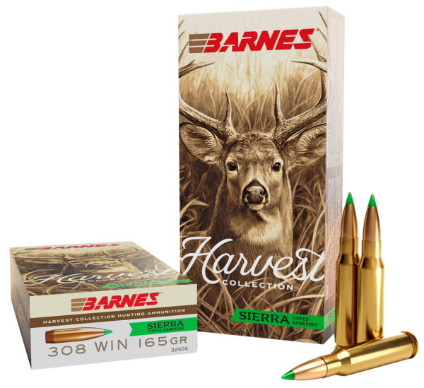 173495 Barnes Harvest .308 Win 165gr Tipped GameKing, 20rd