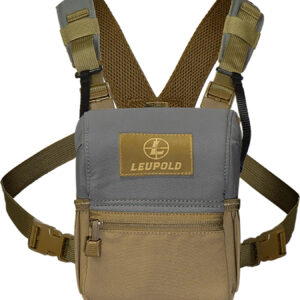 Leupold Enclosed Binocular Harness Non-Magnetic Tan/Gray