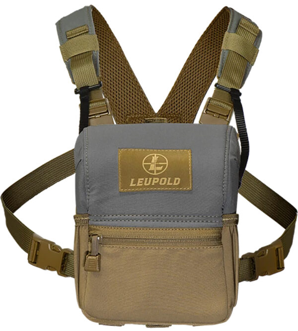 173505 Leupold Enclosed Binocular Harness – Tan/Gray