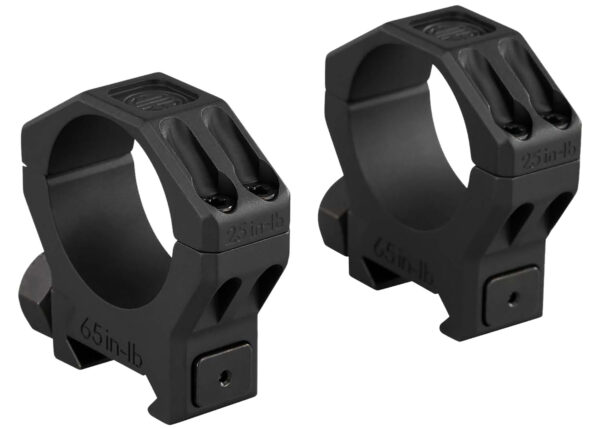 173604 Sig Sauer Alpha6 Scope Rings 30mm Medium Matte Black