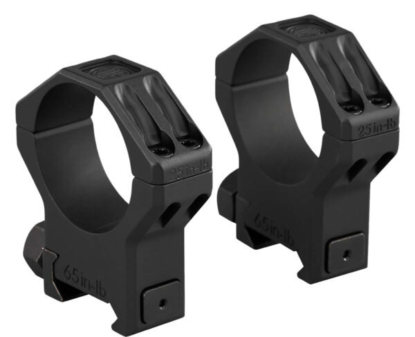 173608 Sig Sauer Alpha6 34mm Extra High Scope Rings – Black