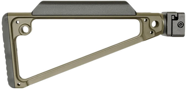173725 Midwest Industries Triangle Side Folding Stock O.D. Green