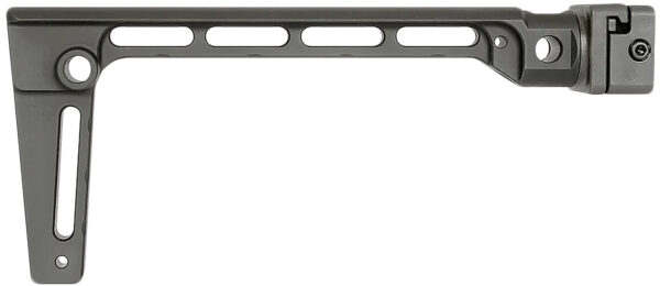 173726 Midwest Industries MIARMSF Arm Brace Side Folding Stock Black 6061 Aluminum Fixed