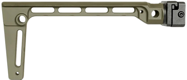 173728 Midwest Industries MIARMSFODG Arm Brace Side Folding Stock ODG 6061 Aluminum Fixed