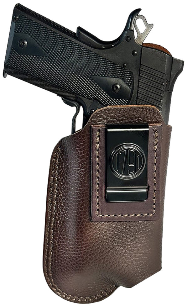 173757 1791 Gunleather ORLBFCD4LBRWR IWB Size 04 Brown Leather Right Hand