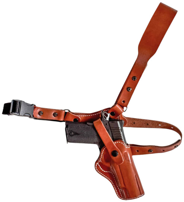 173764 1791 Gunleather PFC1CBRR Brown Fits 1911 Right Hand