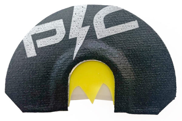 173874 Power Calls 24235 Mini Yelper Diaphragm Call Turkey Sounds Black/Yellow