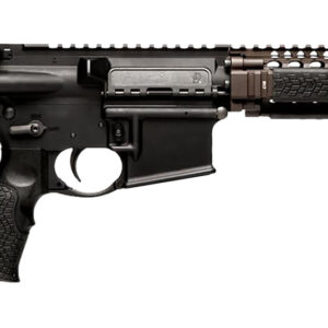 Daniel Defense 0208806030067 DDM4 MK18 No Magazine 10.30″ Black Threaded Barrel, Black Hardcoat Anodize Aluminum Picatinny Rail Receiver, SB Tactical SBA3 Brace, Black Overmolded Grip, Ambidextrous