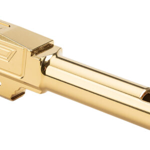 173905 Zaffiri Precision ZP.43BCPG Glock Ported Gold TiN Stainless Steel, Fits Glock 43/43X