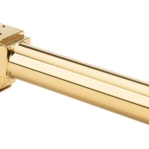 173914 Zaffiri Precision ZP.17BCPG Ported Gold TiN Stainless Steel, Fits Glock 17 Gen1-4