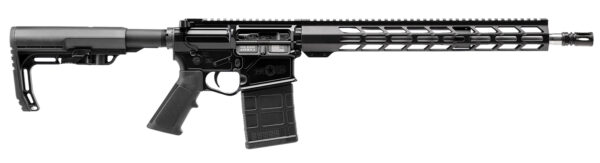 173987 Patriot Ordnance Factory 02358 LMR Base 308 Win 10+1 16.50″ Black Aluminum Receiver A2 Style Grip