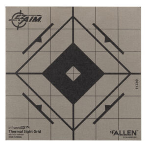 Allen EZ Aim Adhesive Thermal Sight Grid Target 6×6