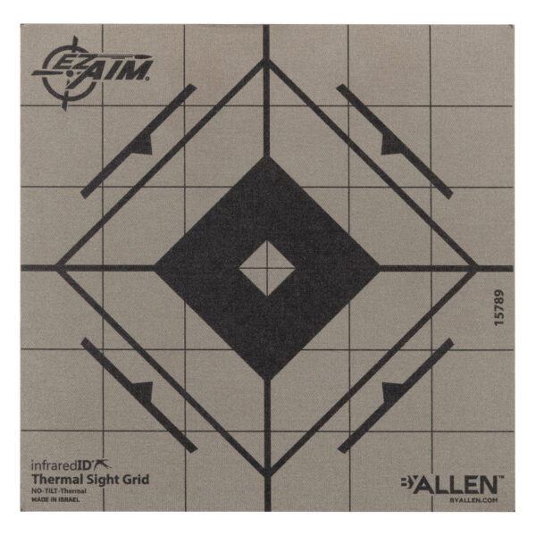 174232 Allen EZ Aim Adhesive Thermal Sight Grid Target 6×6