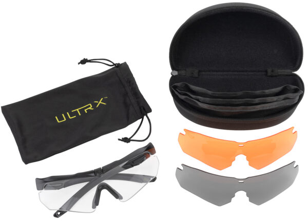 174246 Allen ULTRX Admiral Safety Glasses Set, 3-Pack