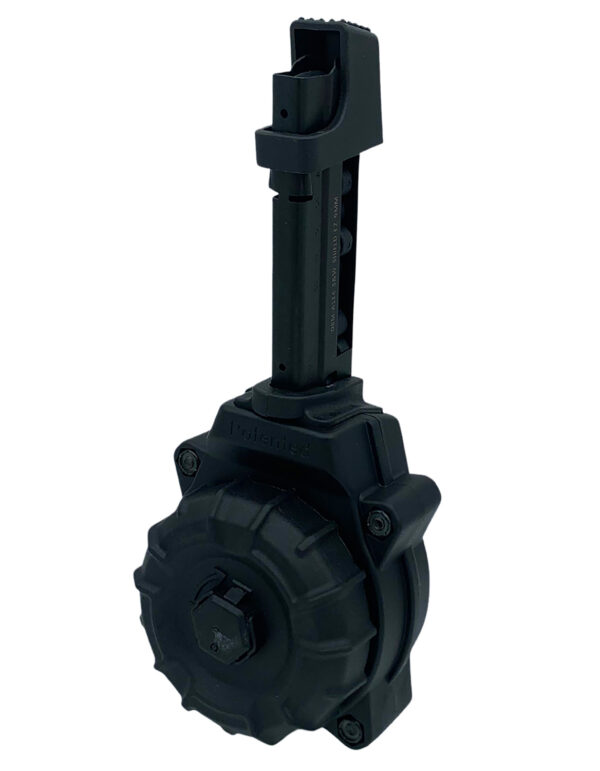 174343 ProMag DRMA114 30rd Drum 9mm Fits S&W M&P Shield EZ Black DuPont Zytel Polymer