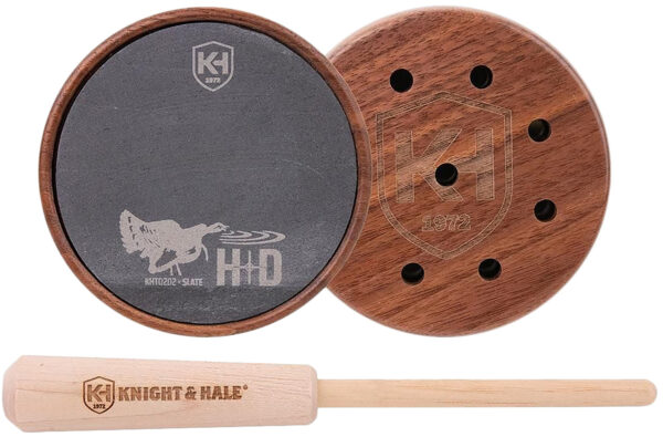 174433 Knight & Hale HD Slate Pot Call Walnut/Hickory