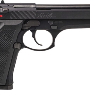 Derya Firearms 15LMELIK9TR Melik  9mm Luger 15+1 4.90″ Black Melonite Steel Barrel, Black Melonite Serrated Steel Slide,  Black Aluminum Frame, Black Polymer Grip