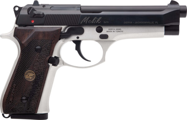 174456 Derya Arms Melik 9mm 4.9-inch Two-Tone 10+1