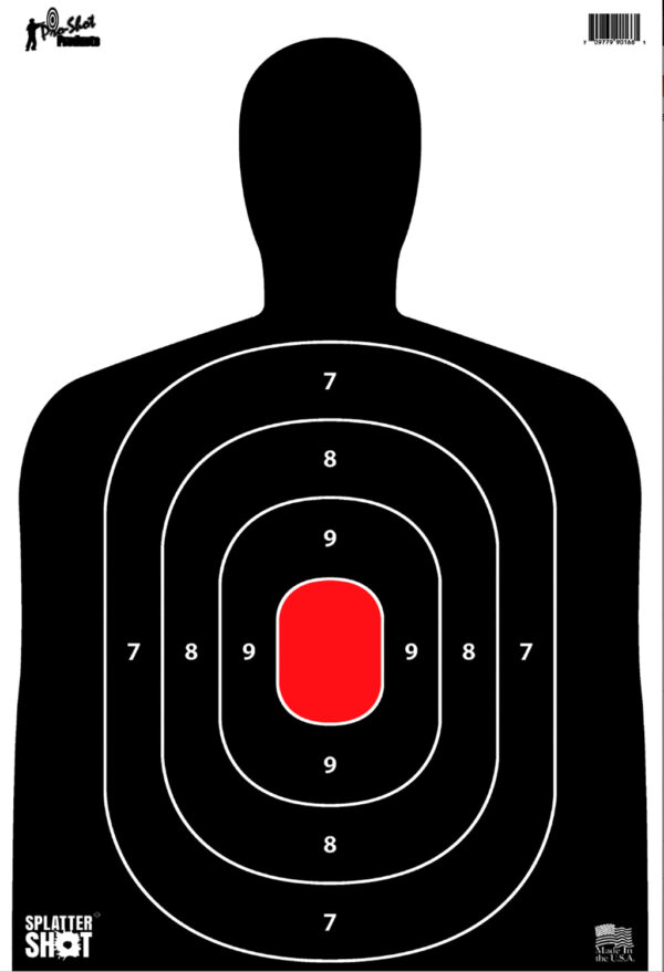 Screenshot Pro-Shot Silhouette SplatterShot Paper Targets 8 Pack