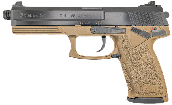 174606 H&K Mark 23 .45 ACP 5.87 in Threaded Barrel FDE/Black 10+1