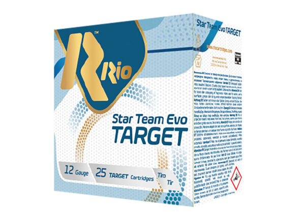 174732 Rio Ammunition Star Team Evo 12ga 2.75-inch 25rd – #7.5 7/8oz
