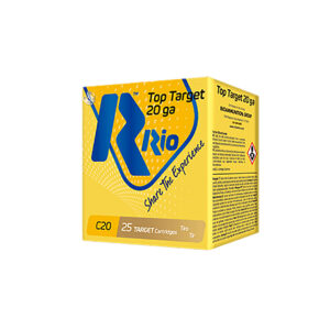 Rio Ammunition TT2075 Top Target  20Gauge 2.75″ 7/8oz 7.5Shot 25 Per Box/10 Case