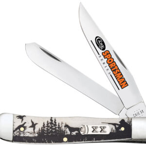 Case 81224 Trapper Sportsman Folding Trapper – Bone Handle