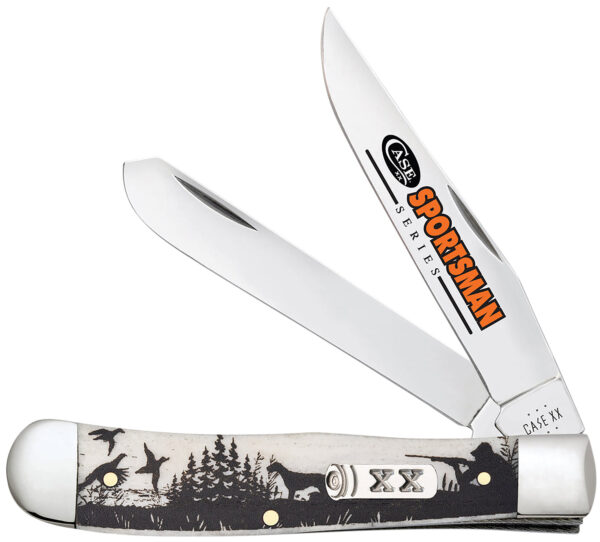 174884 Case 81224 Trapper Sportsman Folding Trapper – Bone Handle