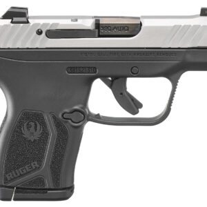 Ruger 13753 LCP Max Compact Frame 380 ACP 10+1 2.80″ Black Stainless Steel Barrel, Serrated Stainless Steel Slide, Black Polymer Frame, Black Polymer Grip, Holster, Magazine & Magazine Loader
