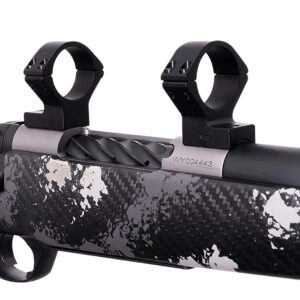 Weatherby TRBVLAS1 Scope Mount/Ring Combo  Matte Black Alloy 1″ Tube, Weatherby Mark V Medium Rings Standard 6-Lug Action
