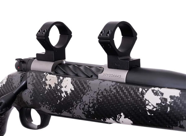 175103 Weatherby Mark V 30mm Medium Scope Mount Matte Black