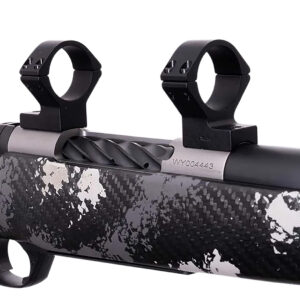 Weatherby W940705 Scope Mount/Ring Combo  Matte Black Alloy 1″ Tube Weatherby Mark V Medium Rings Magnum 9-Lug Action