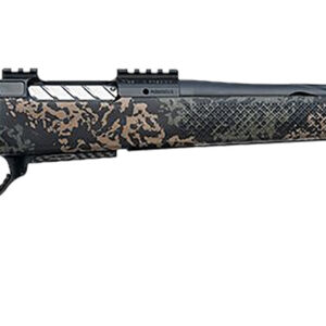 Seekins Precision 0011710267-F Havak PH3 7mm PRC 26″ Black Fluted Threaded Barrel, Black Picatinny Rail Steel Receiver, Adj Cheek Riser Woodland Shadow Synthetic Stock