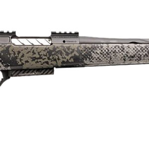 Seekins Precision 0011710215-F Havak PH3 6 Creedmoor 24″ Black Fluted Threaded Barrel, Black Picatinny Rail Steel Receiver, Adj Cheek Riser Mountain Shadow Synthetic Stock